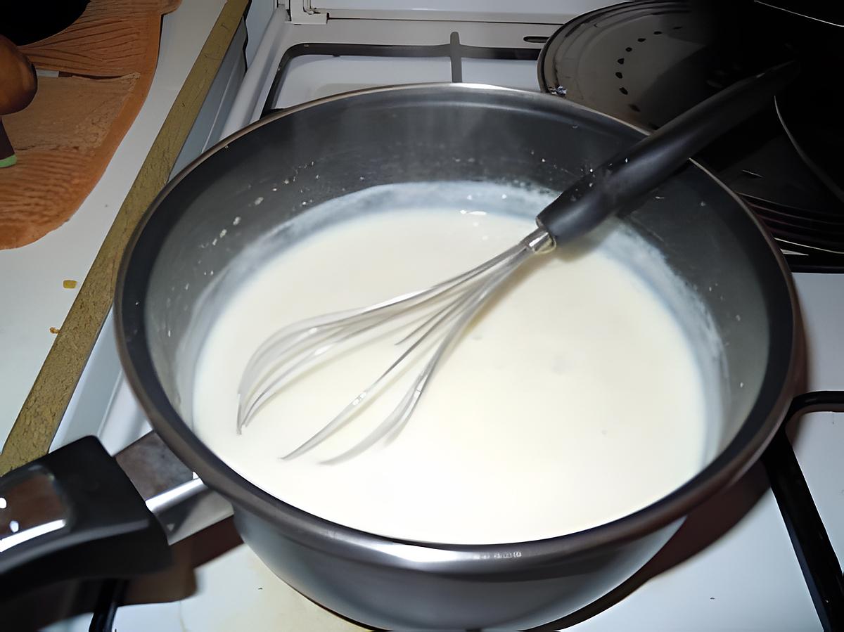 recette la bechamel sans beurre