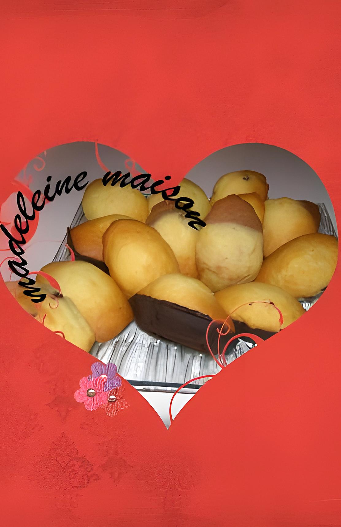 recette mes madeleines