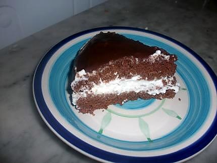 recette Gateau noir et blanc