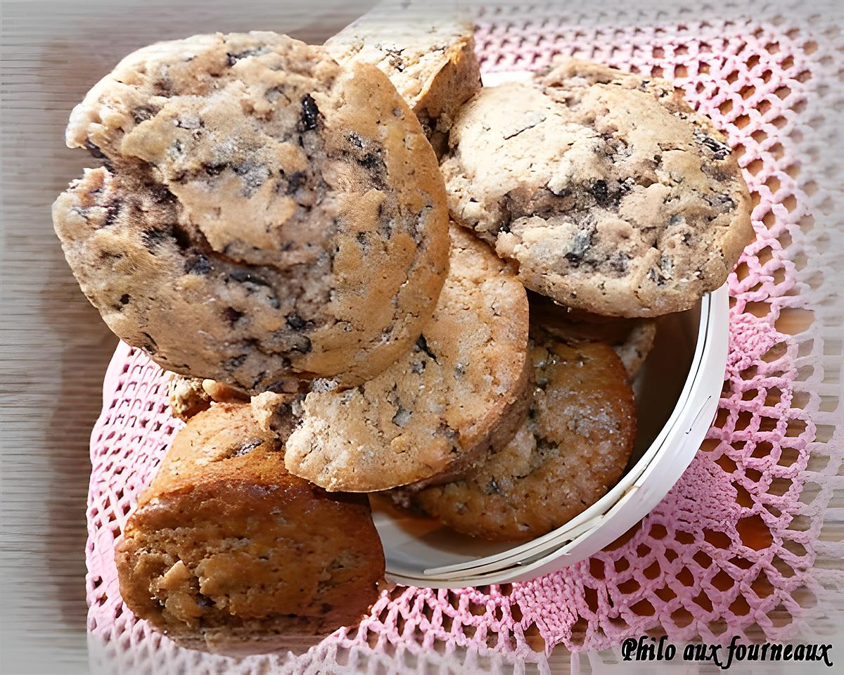 recette Muffins à la farine de châtaigne, à la fève Tonka & au chocolat