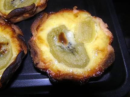 recette tartelettes(citron,chocolat,kiwi)