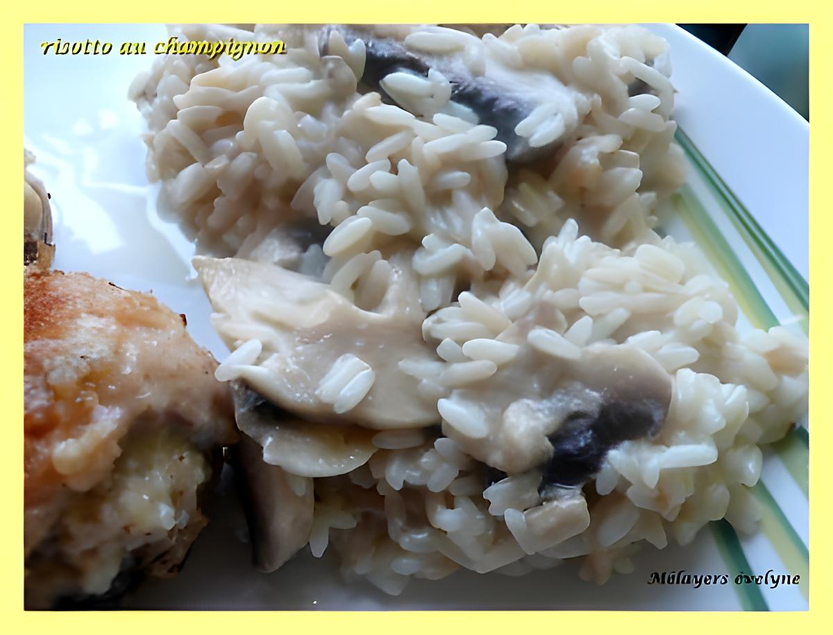 recette risotto au champignon