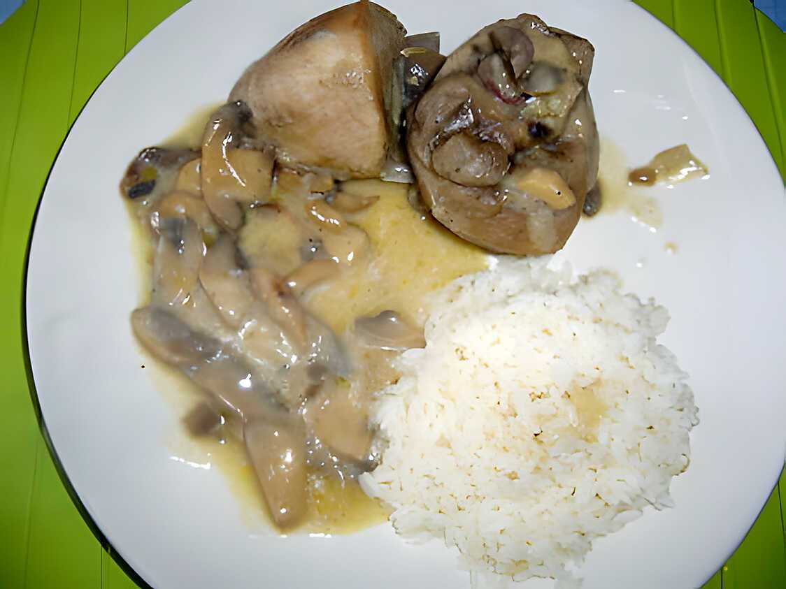Recette de Coq au riesling