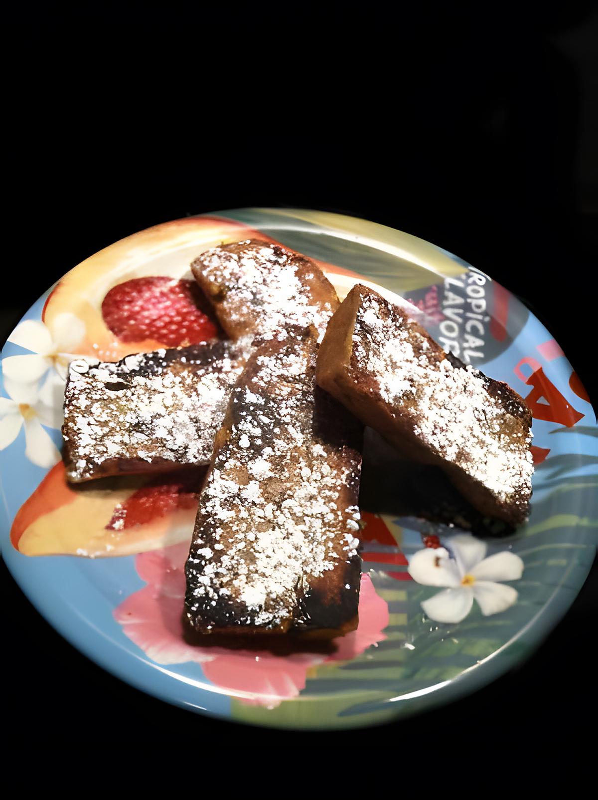 recette Cupidon's Breakfast: Pain de seigle perdu à la fleur d'oranger