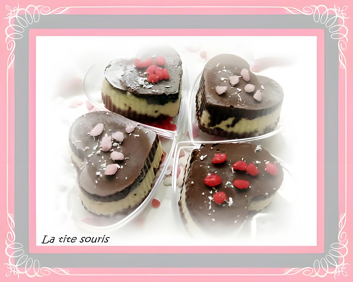 recette Coeurs aux 2 Chocolats et noix de Coco