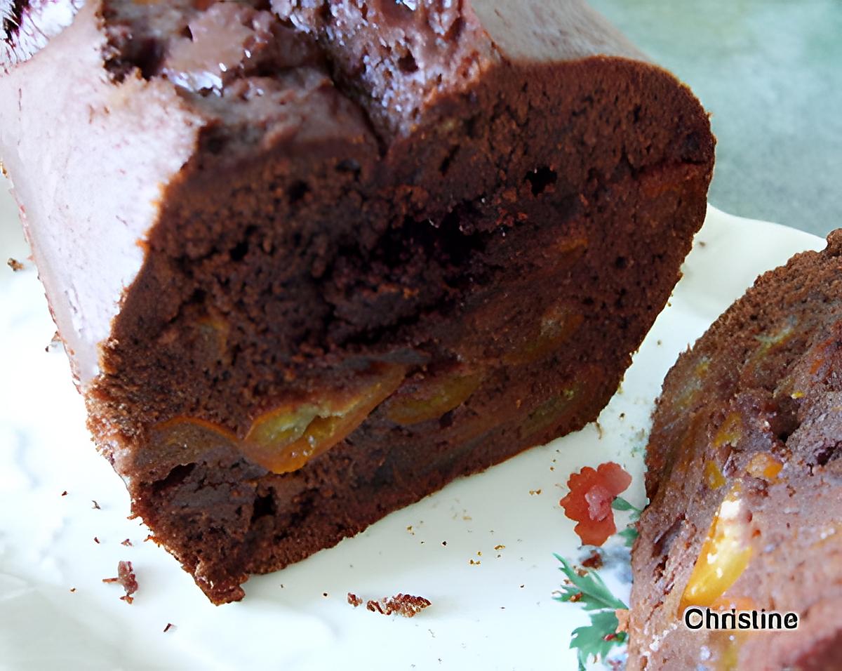 recette Gâteau au chocolat et aux Kumquats