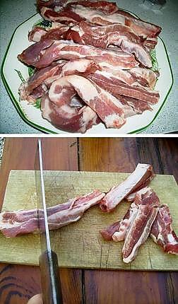 recette Ragoût aux travers de porc ( de ma grand-mère)