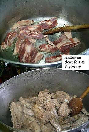 recette Ragoût aux travers de porc ( de ma grand-mère)