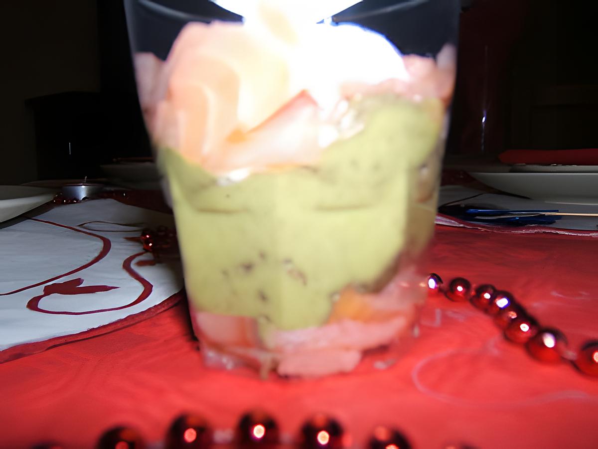 recette verrine de saumon et d avocat