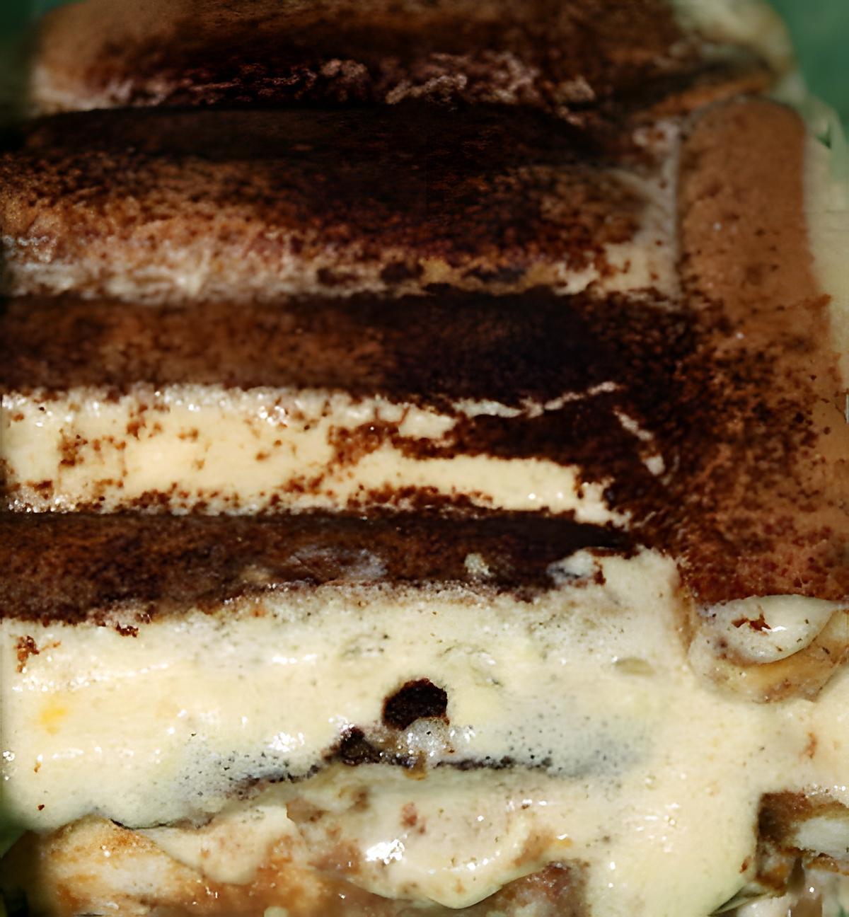 recette tiramisu