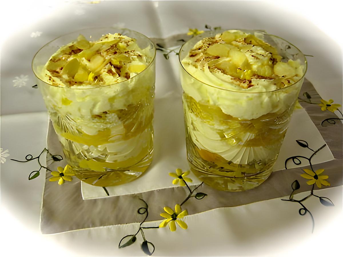 recette COUPE A L'ANANAS ET MASCARPONE