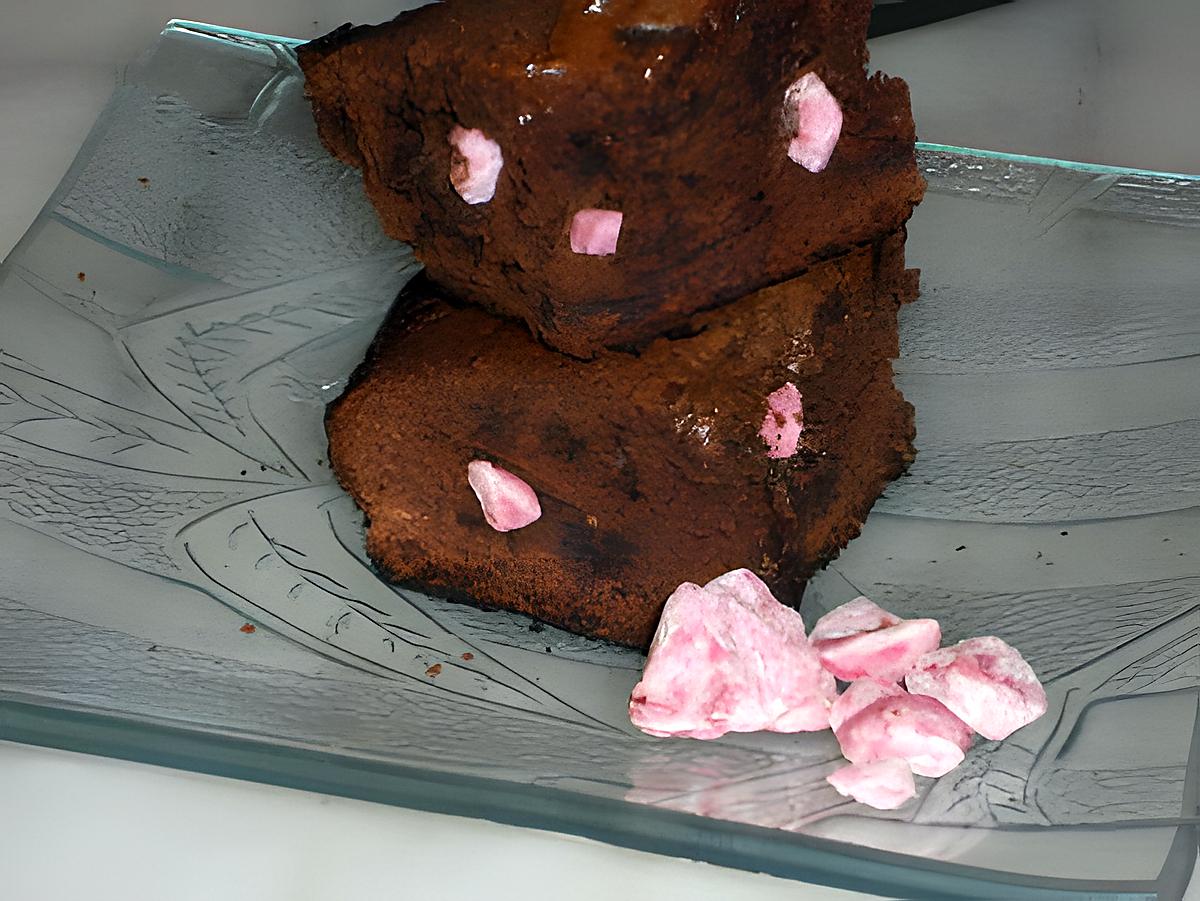 recette BROWNIES~AUX~PRALINES