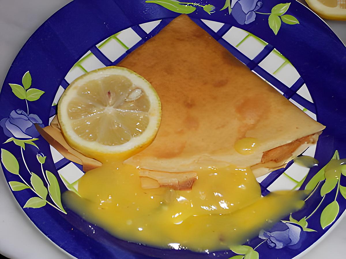 recette CREPE~AUX~CITRON