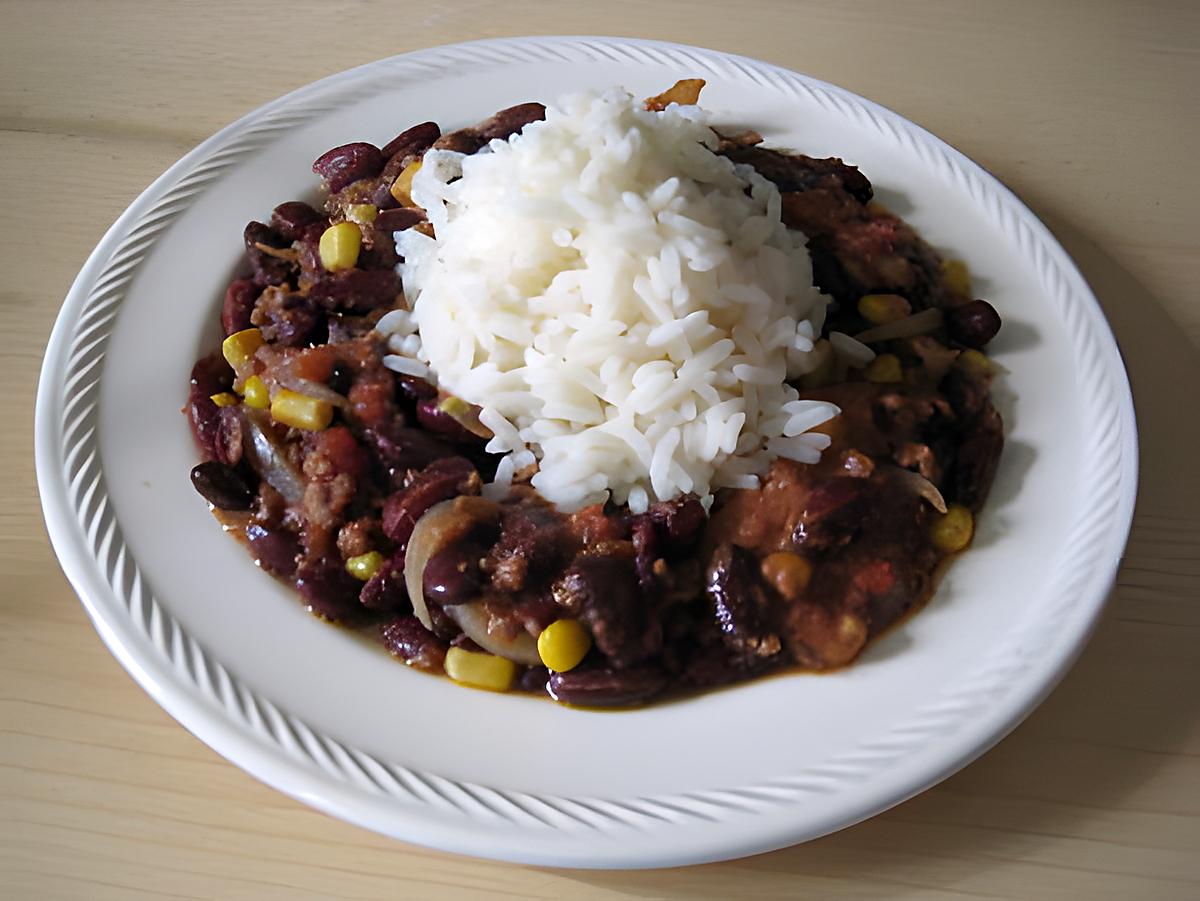 recette CHILI CON CARNE selon Viny