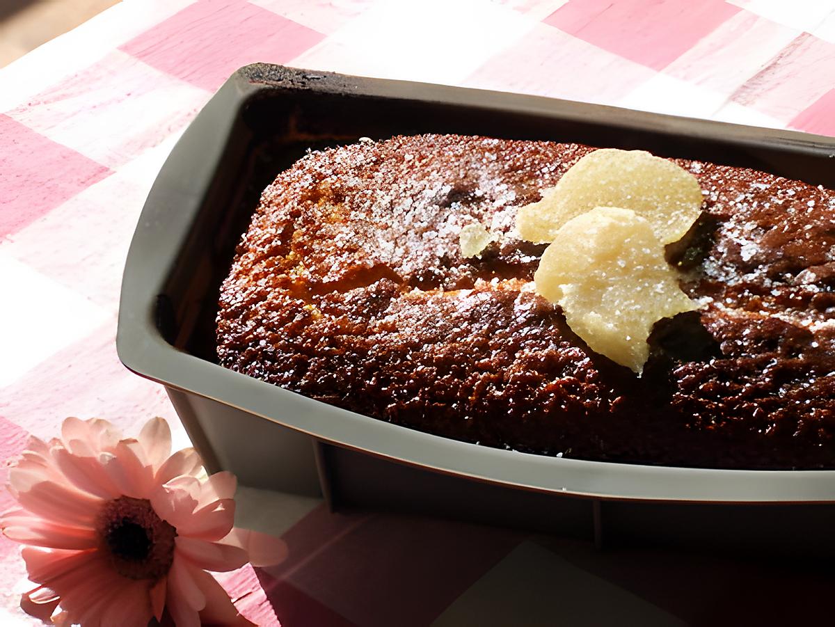 recette cake à la confiture de gingembre