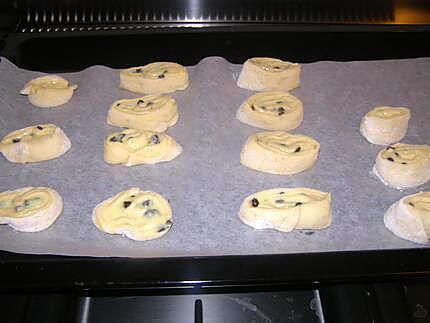 recette petit pain aux pépites de chocolat