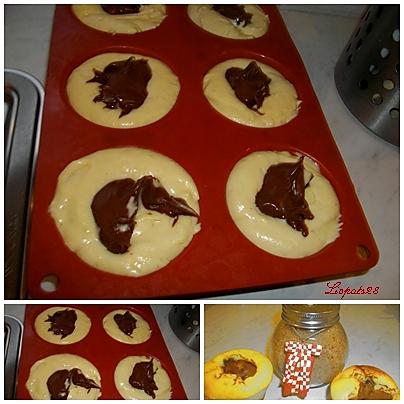 recette Muffin au Nutella