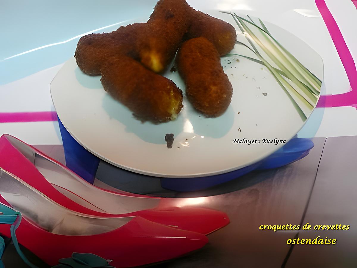 recette croquettes de crevettes à la ostendaise