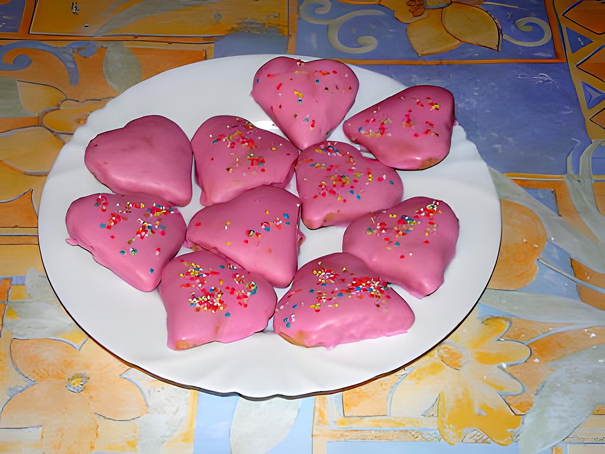 recette Coeur à la framboise