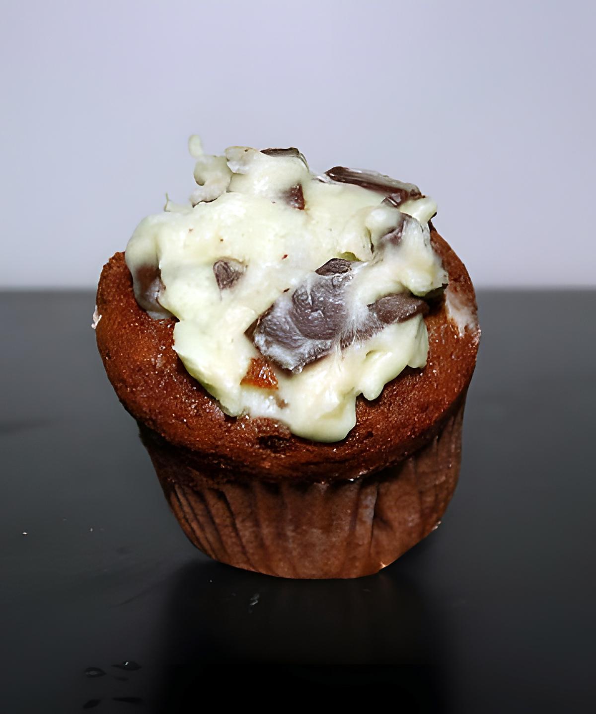 recette Cupcakes After Eight, ou en français petits gateaux chocolat Menthe