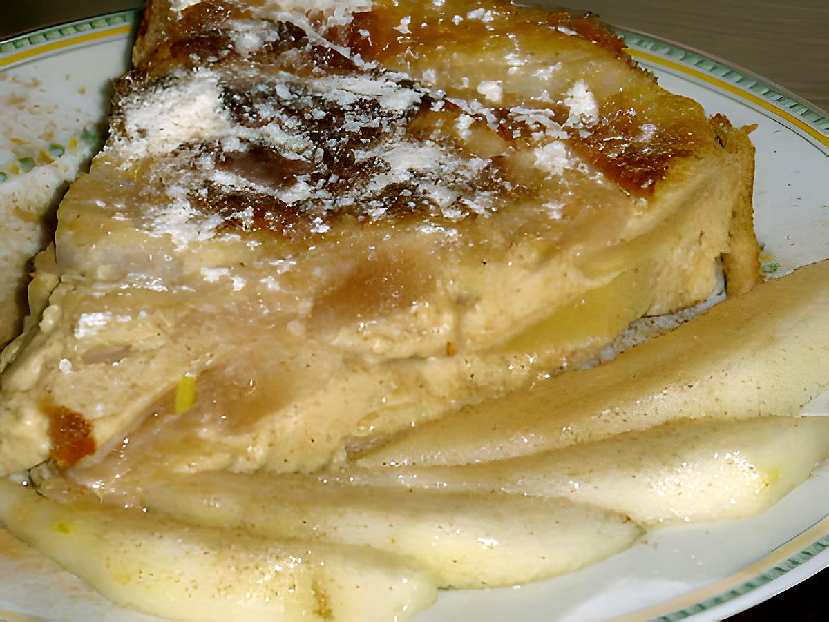 recette Flan aux poires