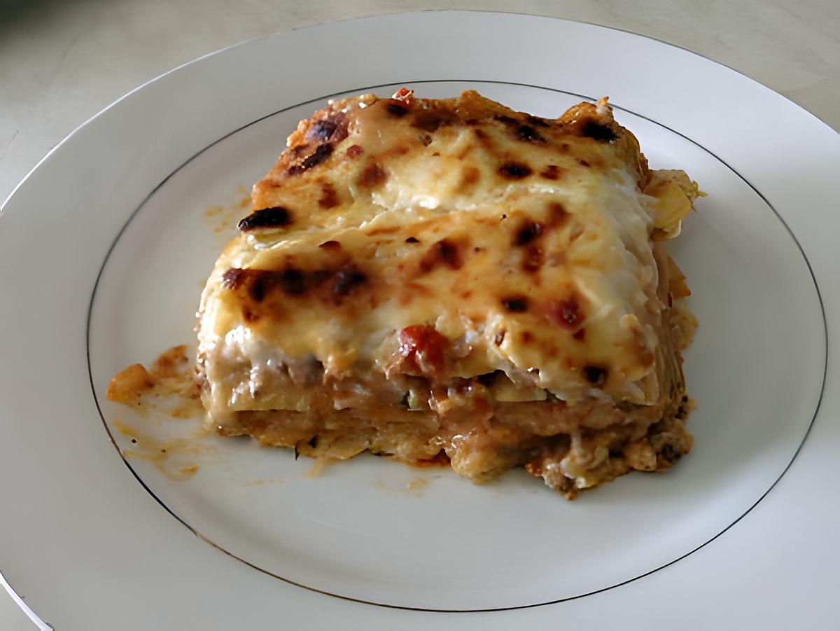 recette lasagne à la bolognaise bien crèmeuse