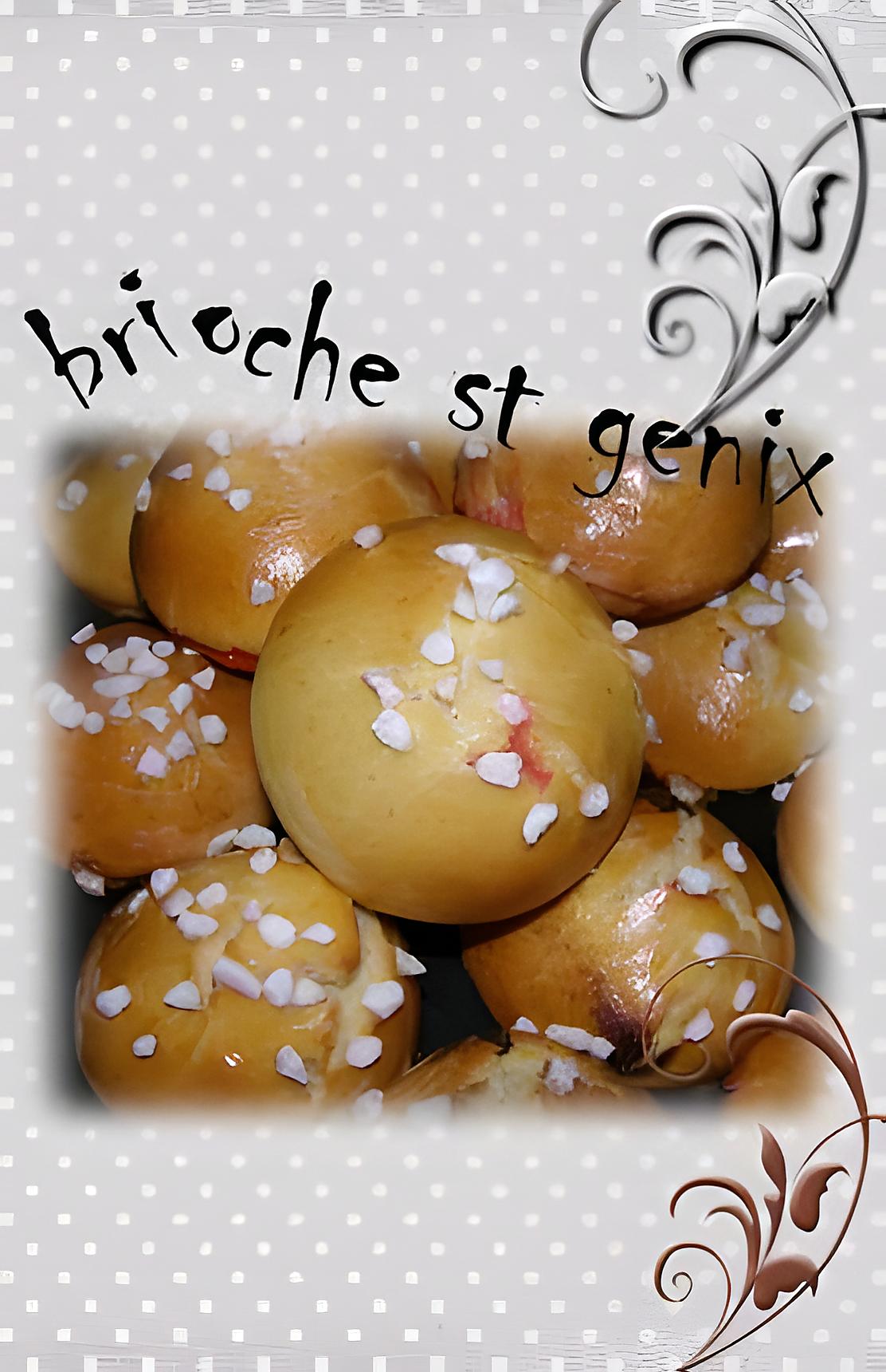 recette brioche st genix