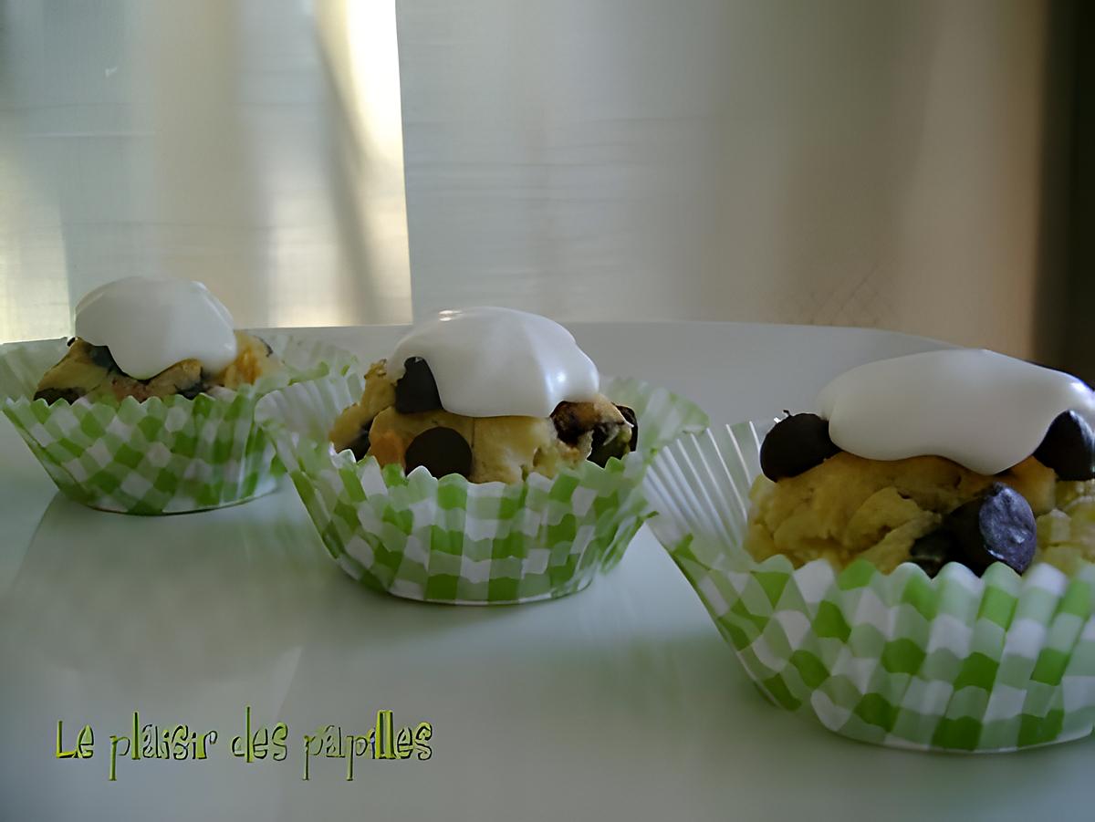 recette ~Muffins à la crème~ 