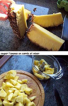 recette Mousse à l’ananas