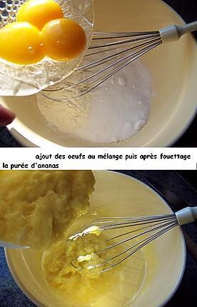 recette Mousse à l’ananas