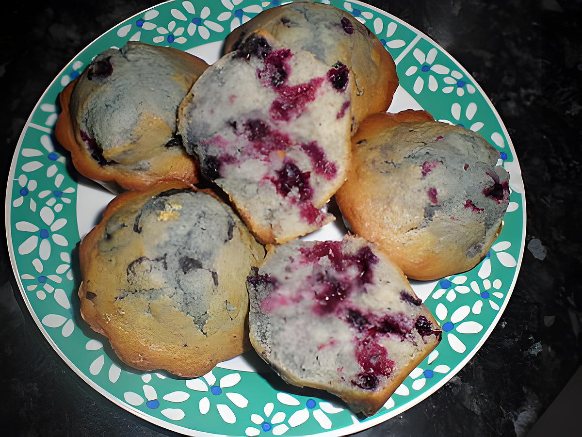 recette muffins aux myrtilles