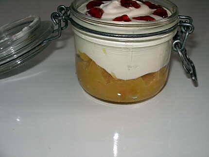 recette VERRINE DE POMMES AU BEURRE SALE