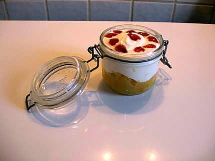 recette VERRINE DE POMMES AU BEURRE SALE