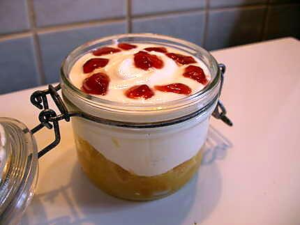 recette VERRINE DE POMMES AU BEURRE SALE