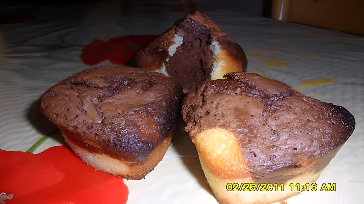 recette Petits coeurs marbrés choco/citron