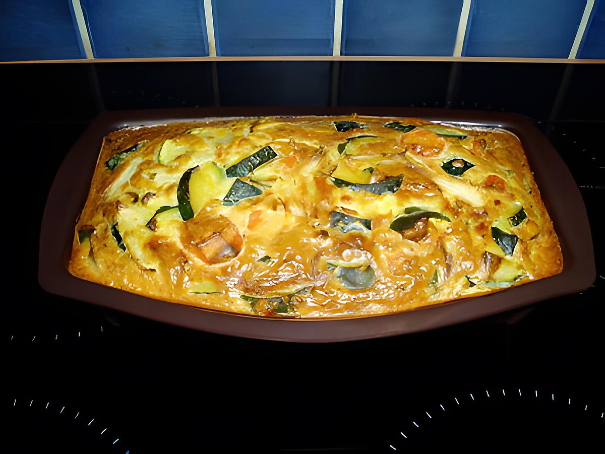 recette cake salé aux courgettes et carotte