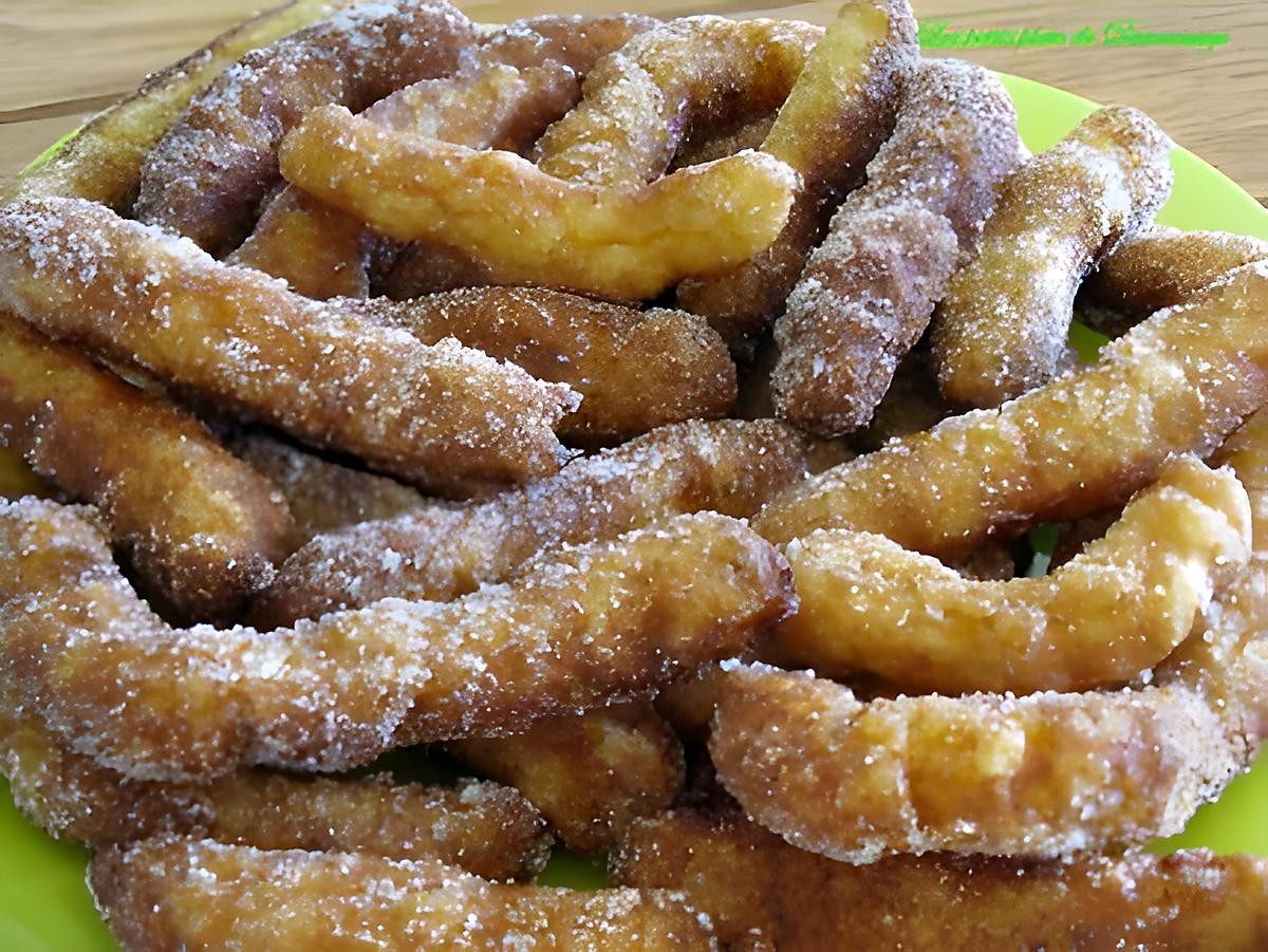 recette Churros au lait et au sucre de canne doré