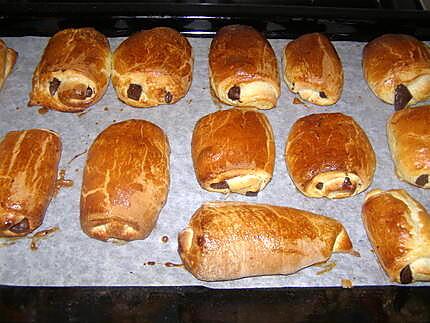 recette pain au chocolat brioché