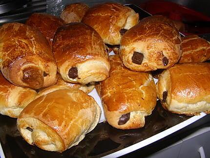 recette pain au chocolat brioché