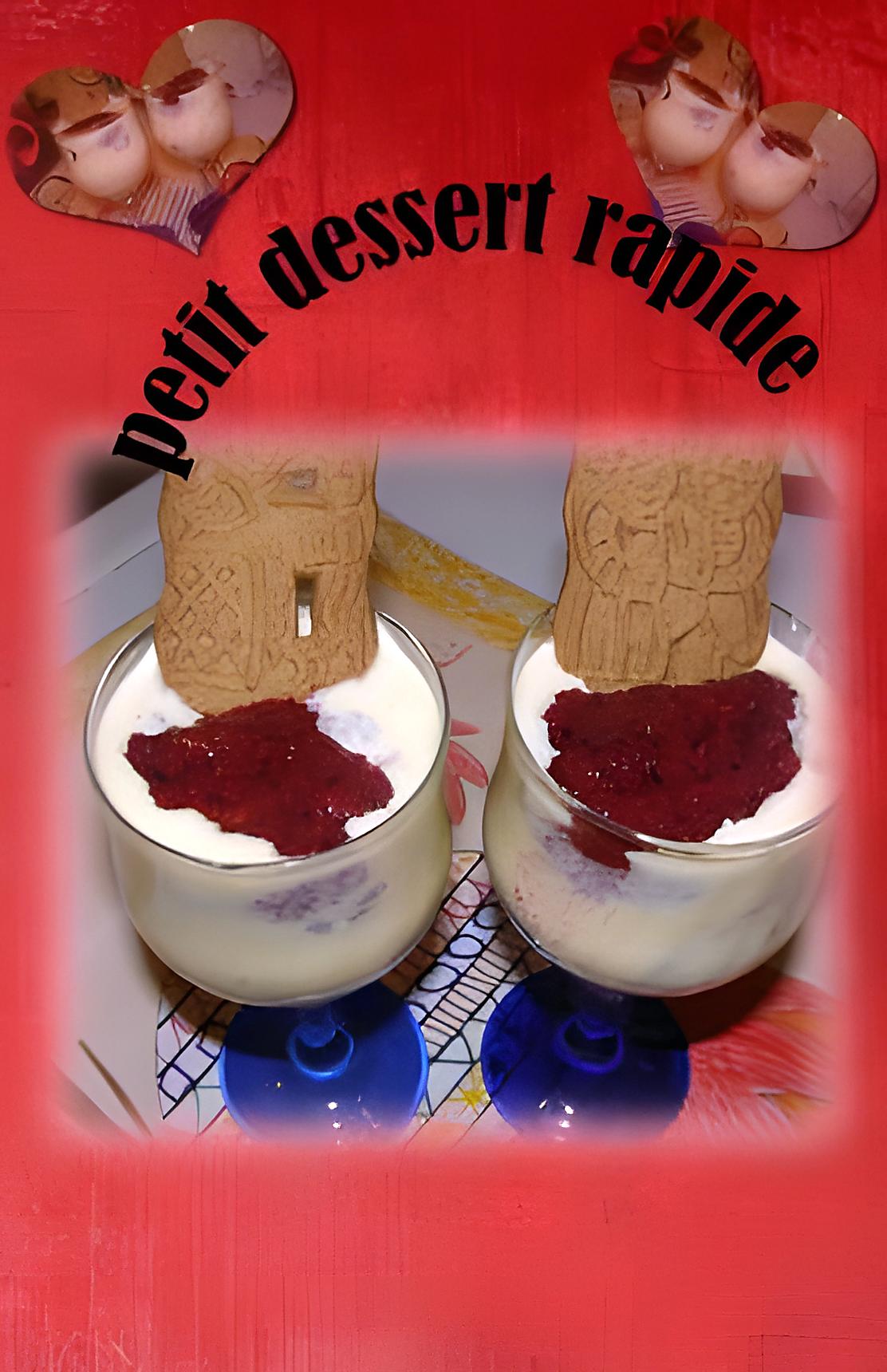 recette petit dessert rapide