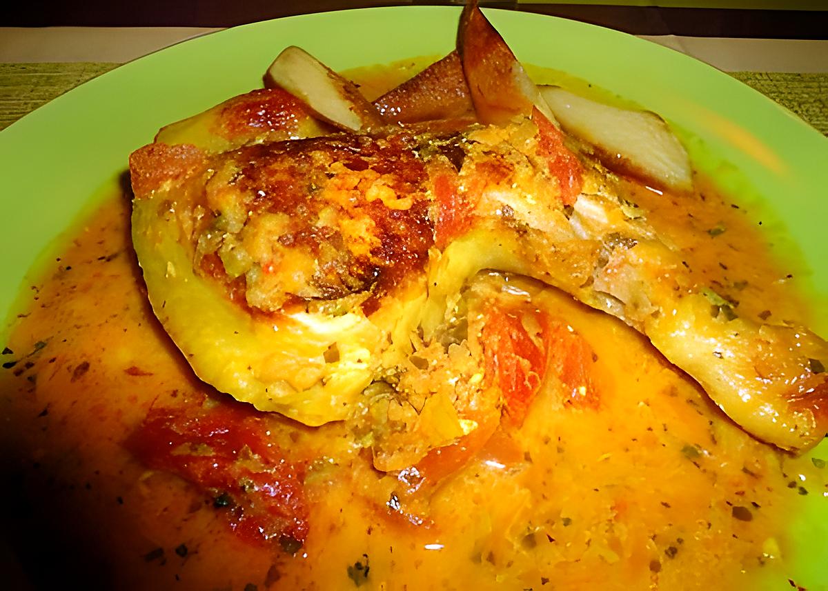 recette POULET AUX EPICES