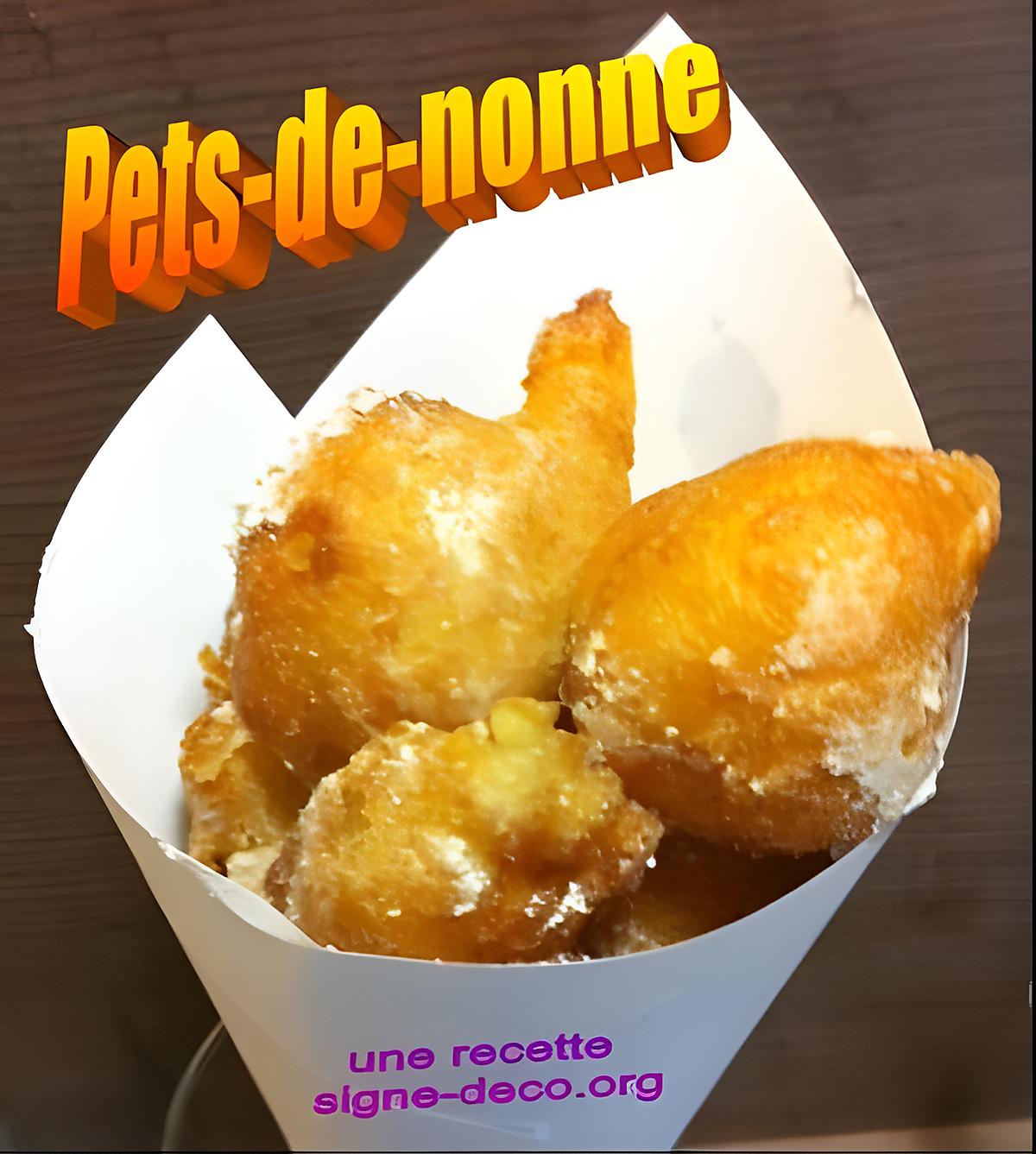 recette Pets-de-nonne