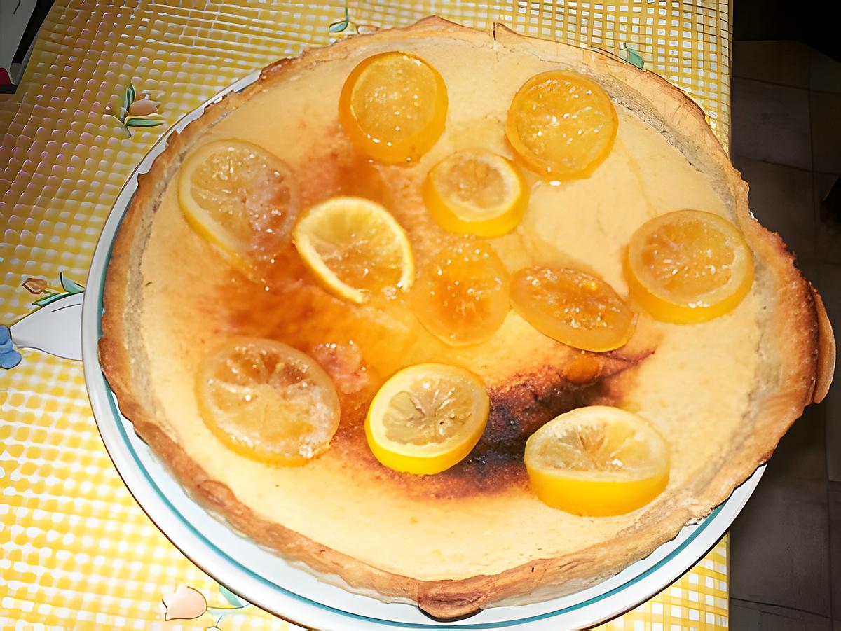 recette tarte citron et amandes