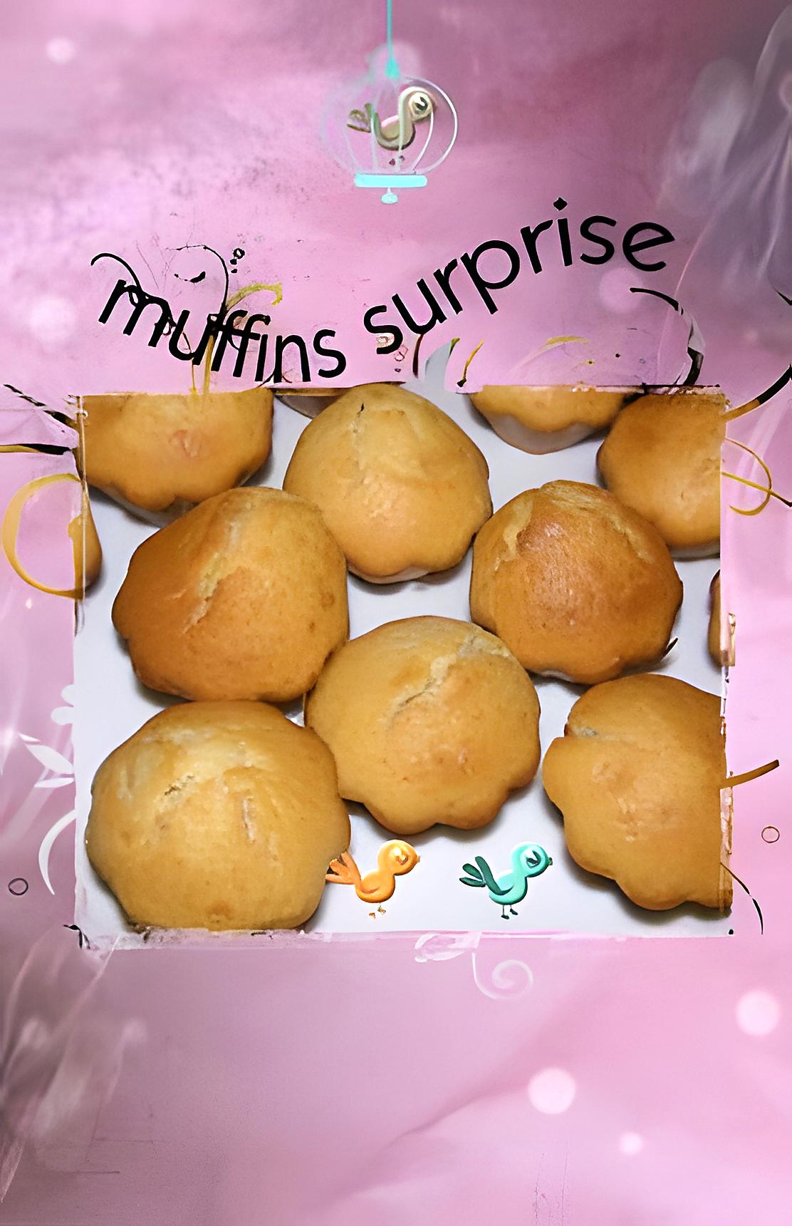 recette muffins surprise