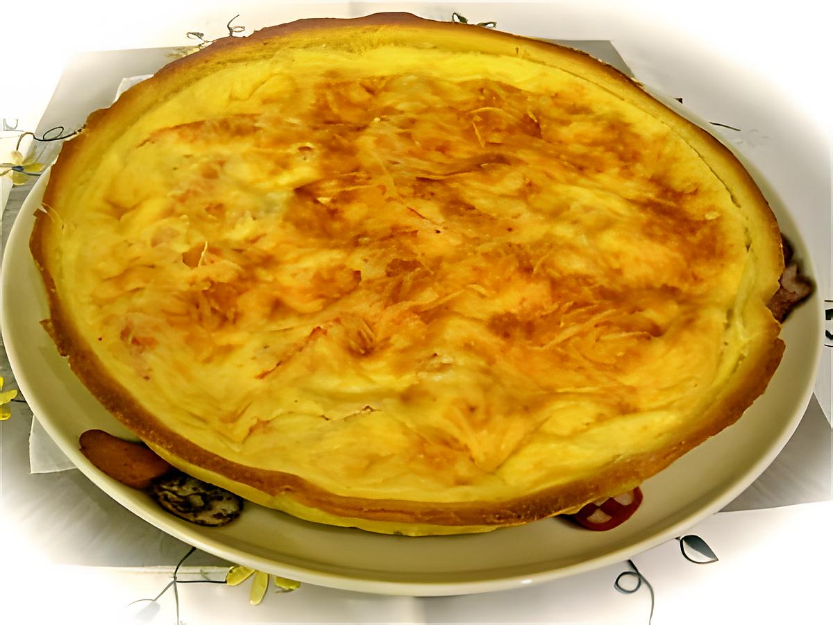 recette TARTE A L'EFFEUILLE DE SAUMON