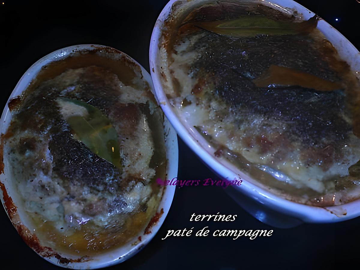 recette terrines, paté de campagne