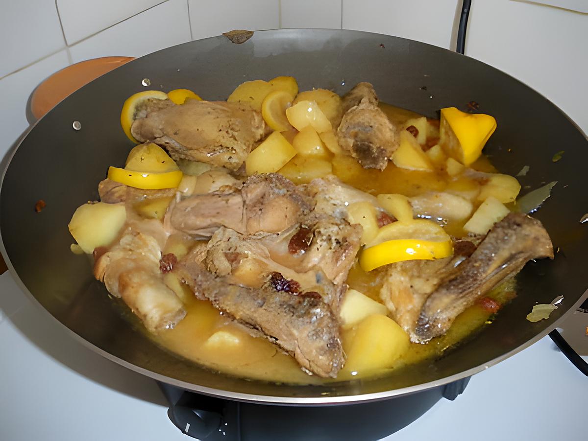 recette poulet aux citrons au wok