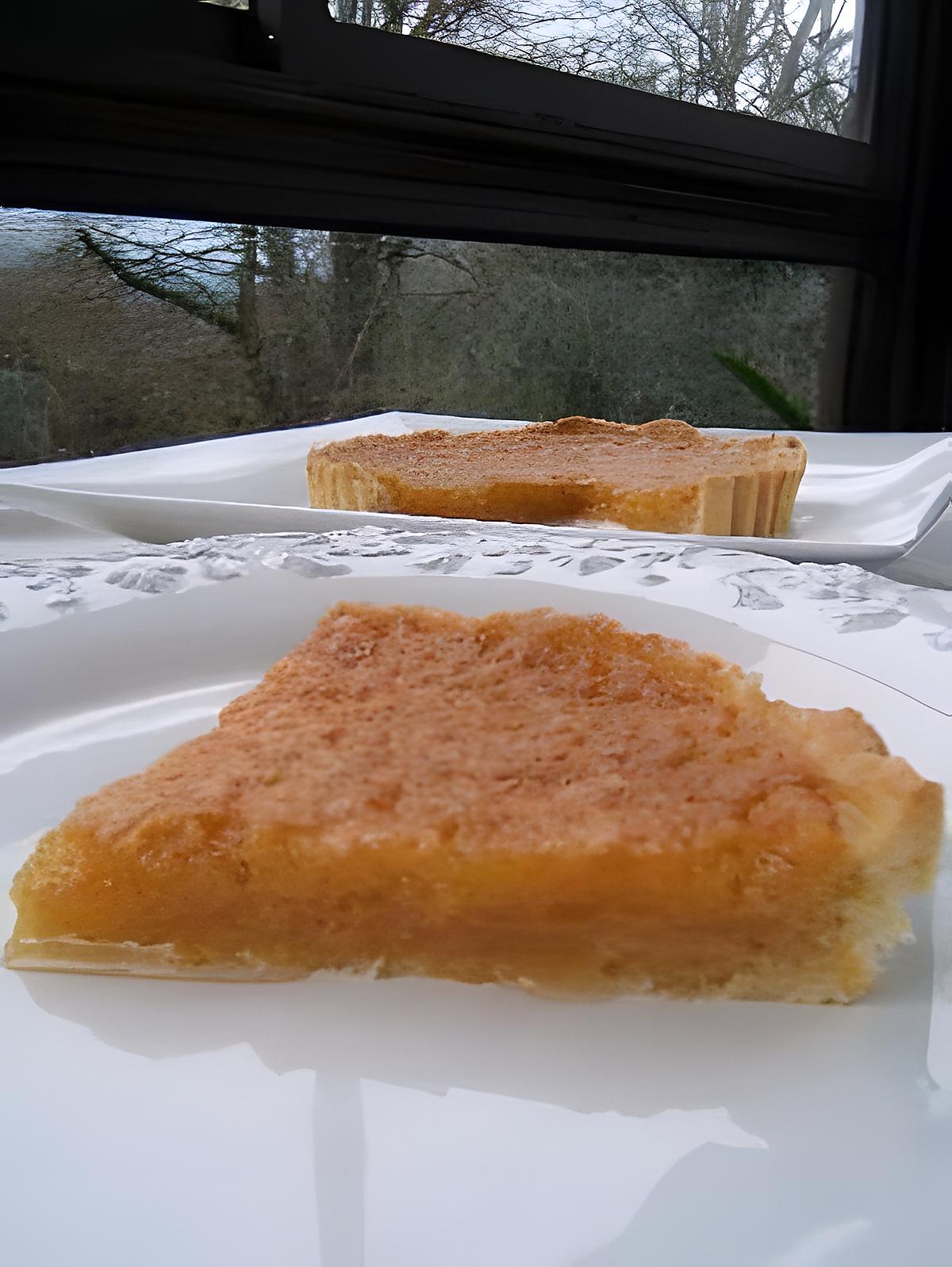 recette Tarte caramel salé