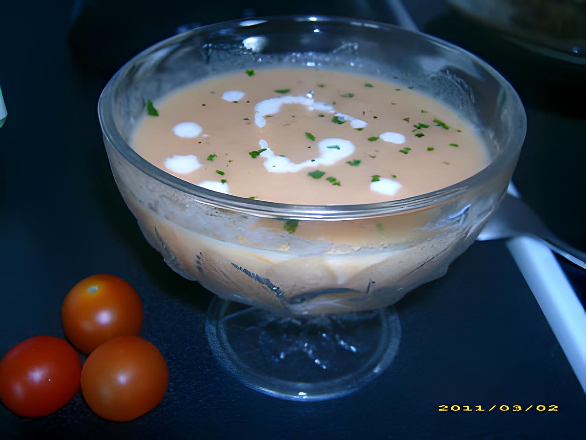 recette consommé froid de tomates