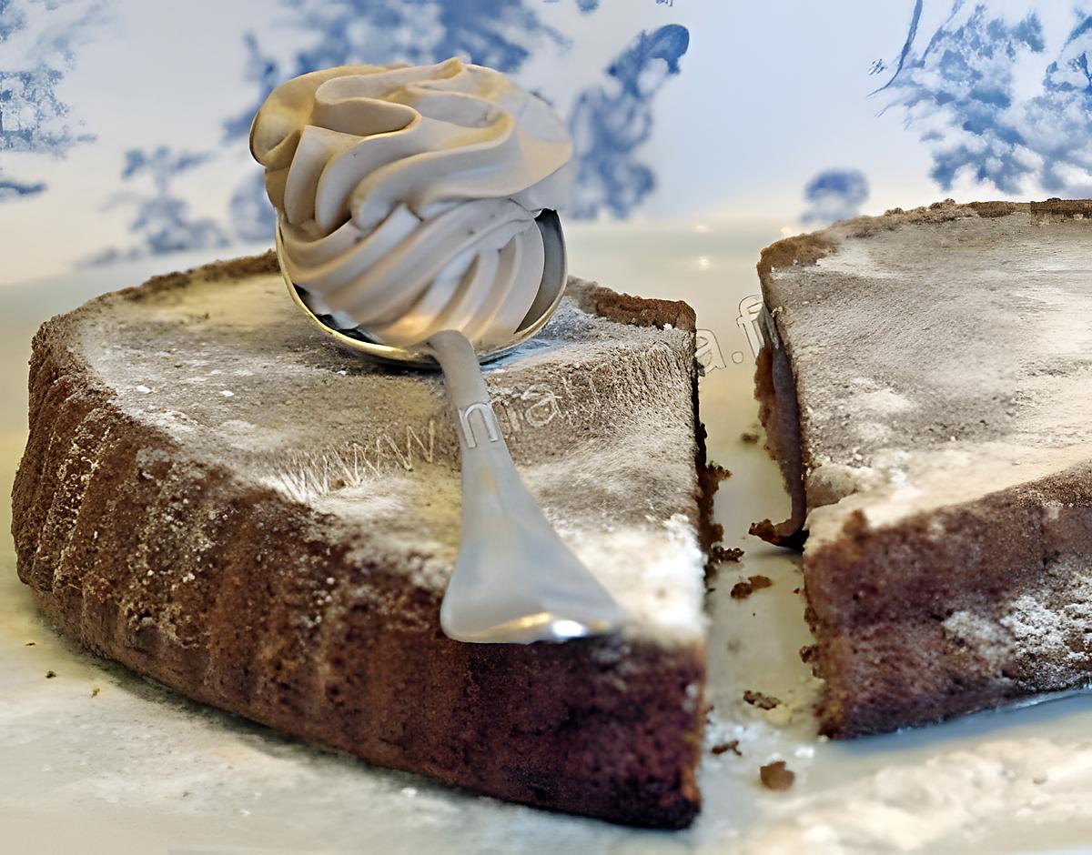 recette Gâteau aux marrons et au chocolat